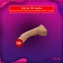 Realistic Non-vibrator with Round Balls and Suction Base RSNV-029