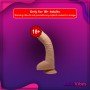 Realistic Non-vibrator with Round Balls and Suction Base RSNV-029