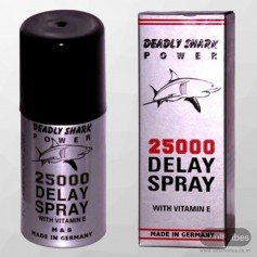 Deadly Shark 25000 Delay Spray for Men with Vitamin E  DTZ-007