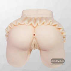 Silicone Mini Skirt Ass & Vagina Masturbator V2 BAV-019