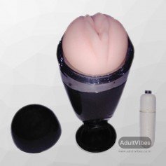 Super Pink Male Vibrating Male Stroker MS-047