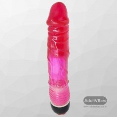 Long Tough Jelly Realistic Vibrator RSV-024