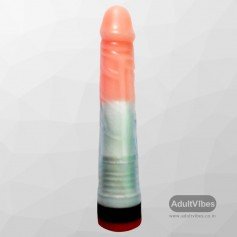 Long Tough Silicone Realistic Vibrator RSV-025