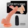 Whoppers Curved Vibrating Suction Cup Realistic Vibrator RSV-078