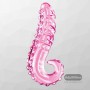 Kiss of Tongue Crystal Glass Dildo Anal Toy GD-002