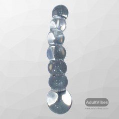 Ultra Beaded Crystal Glass dildo GD-008